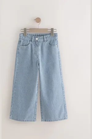 Next 100% Cotton Wide Leg Trousers (3-16yrs)