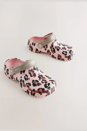Next Animal Print Clogs