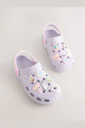 Next Purple Character Clogs