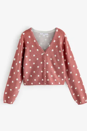 Next Spot Pearl Button Cardigan