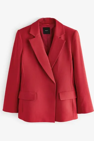 Next Red Adjustable Back Tailored Blazer