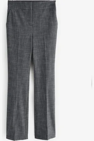 Next Checked Shapewear Tailored Bootcut Trousers