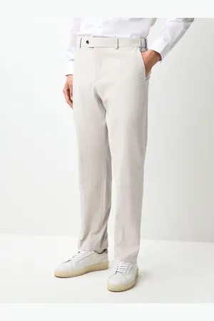 Next Slim Fit Striped Seersucker Suit Trousers