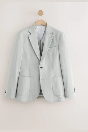 Next Light Slim Fit Seersucker Texture Suit Jacket