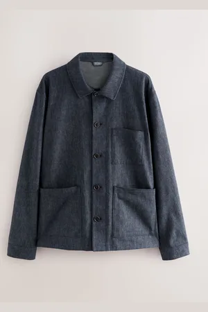 Next Denim Look Suit Shacket