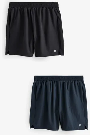 Next /Navy Blue 7 Inch Active Gym Sports Shorts 2 Pack