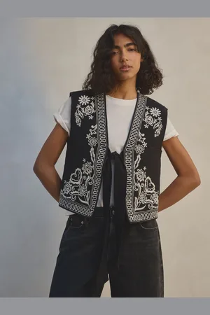 Next Quilted Embroidered Gilet
