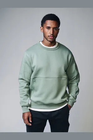 Next Light Green Utility Sweat Top