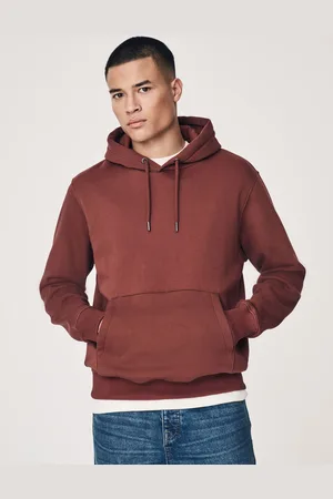 Next Rust Regular Fit Rich Jersey Fabric Hoodie