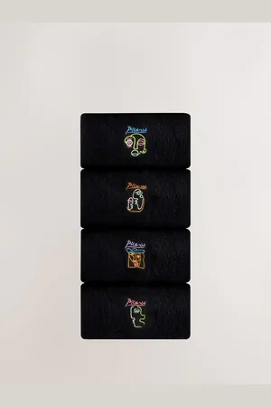 Next Picasso Art Embroidered Socks 4 Pack