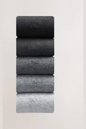 Next 5 Pack Embroidered Lasting Fresh Socks