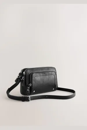 Next Double Zip Cross Body Bag