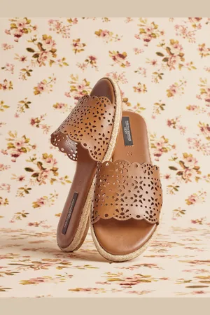 Next Tabitha Simmons x Darcy Leather Round Toe Laser Cut Espadrille Mules