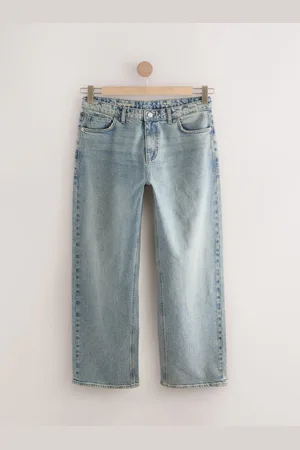 Next Light Tint Baggy Fit Vintage Wash Denim Jeans
