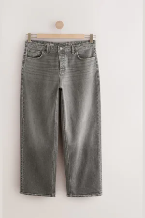 Next Baggy Fit Vintage Wash Denim Jeans