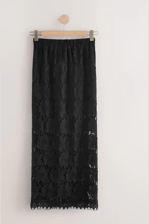 Next Lace Column Skirt