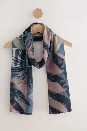 Next Aztec Palm Lightweight Scarf