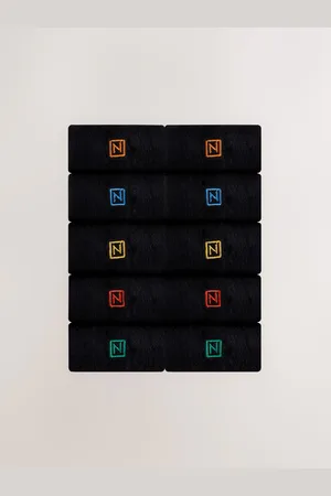 Next Multicolour Logo 10 Pack Embroidered Lasting Fresh Socks