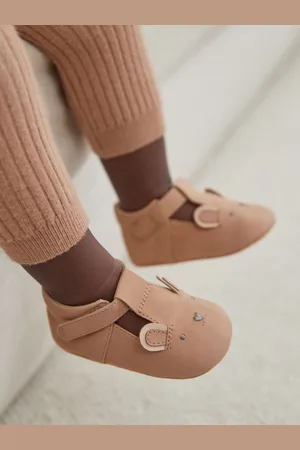 Next Bear T-Bar Baby Shoes (0-24mths)