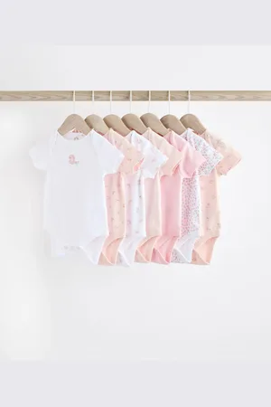 Next Bunny 7 Pack Short Sleeve Bodysuits