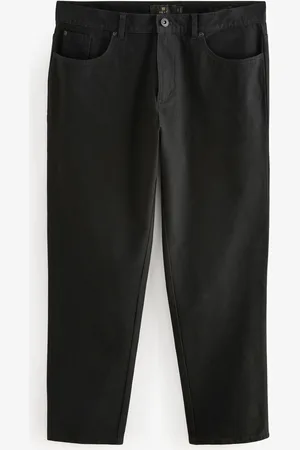 Next Straight Fit Textured Smart Chinos with Stretch