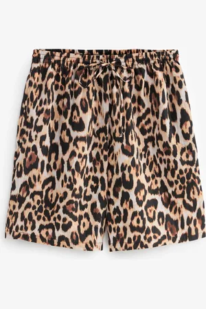 Next Animal Print Co-ord Pull-On Shorts