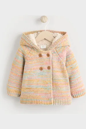 Next Multi Baby Fleece Lined Cardigan (0mths-2yrs)