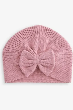 Next Baby Knitted Bow Turban Hat (0mths-3yrs)