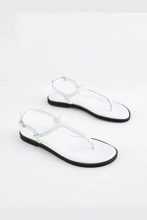 Next Forever Comfort Standard/Wide Fit Toe Thong Leather Sandals