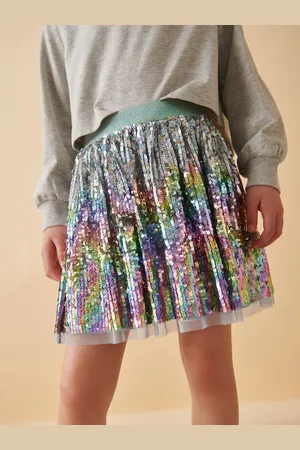 Next Rainbow Sequin Skirt (3-16yrs)
