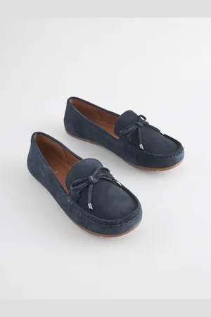 Next Leather Forever Comfort Bow Driver Shoes