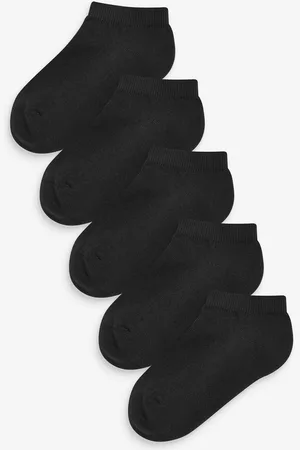 Next 5 Pack Cotton Rich Cushioned Sole Trainer Socks
