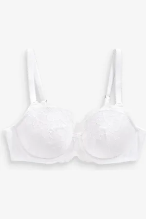 Next Pad Balcony DD+ Lace Bra