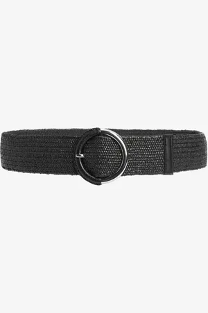 Next Raffia Wide Belt