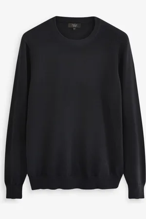 Next Blue Regular Pure 100% Cotton Jumper