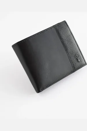 Next Leather Stag Badge Wallet