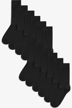 Next 12 Pack Mens Cotton Rich Socks