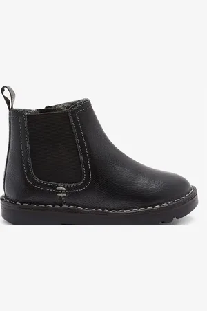 Next Standard Fit (F) Warm Lined Leather Chelsea Boots