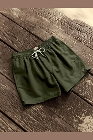Next Khaki Essential Swim Shorts