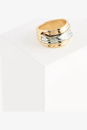 Next Gold/ Tone Chunky Ring