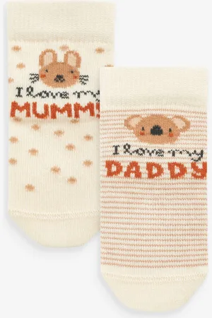 Next Baby Socks 2 Pack (0mths-2yrs)