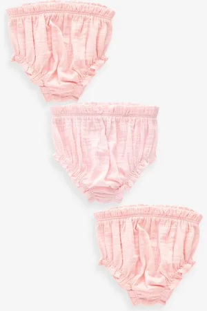 Next 100% Cotton Baby Knickers 3 Pack (0mths-2yrs)