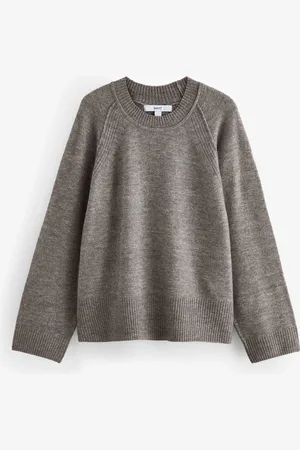 Next Mole Seam Detail Crew Neck Jumper With Wool