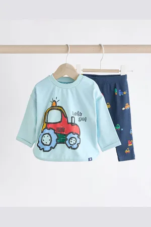 Next Tractor Baby Top And Leggings Set