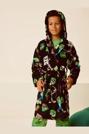 Next Minecraft Fleece Robe (5-16yrs)