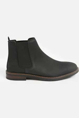 Next Waxy Leather Chelsea Boots