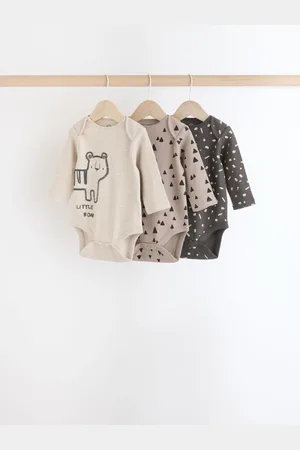Next 3 Pack Baby Rib Bodysuits