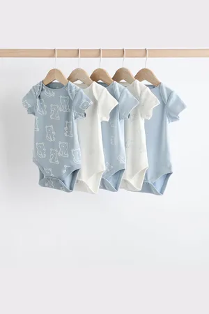 Next Bear Baby Bodysuits 5 Pack