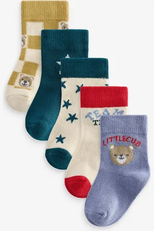 Next Bright Baby Socks 5 Pack (0mths-2yrs)