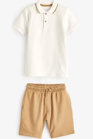 Next Short Sleeve Polo and Shorts Set (3mths-7yrs)